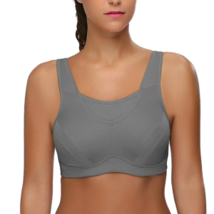 High-wing plus size bra​