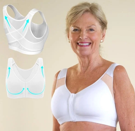 Front-closure bras