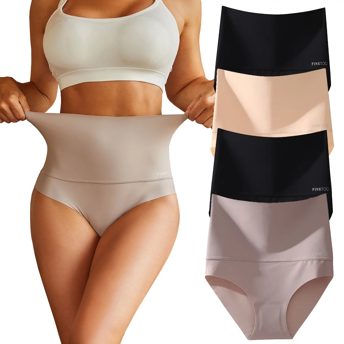 Fabric label on shapewear