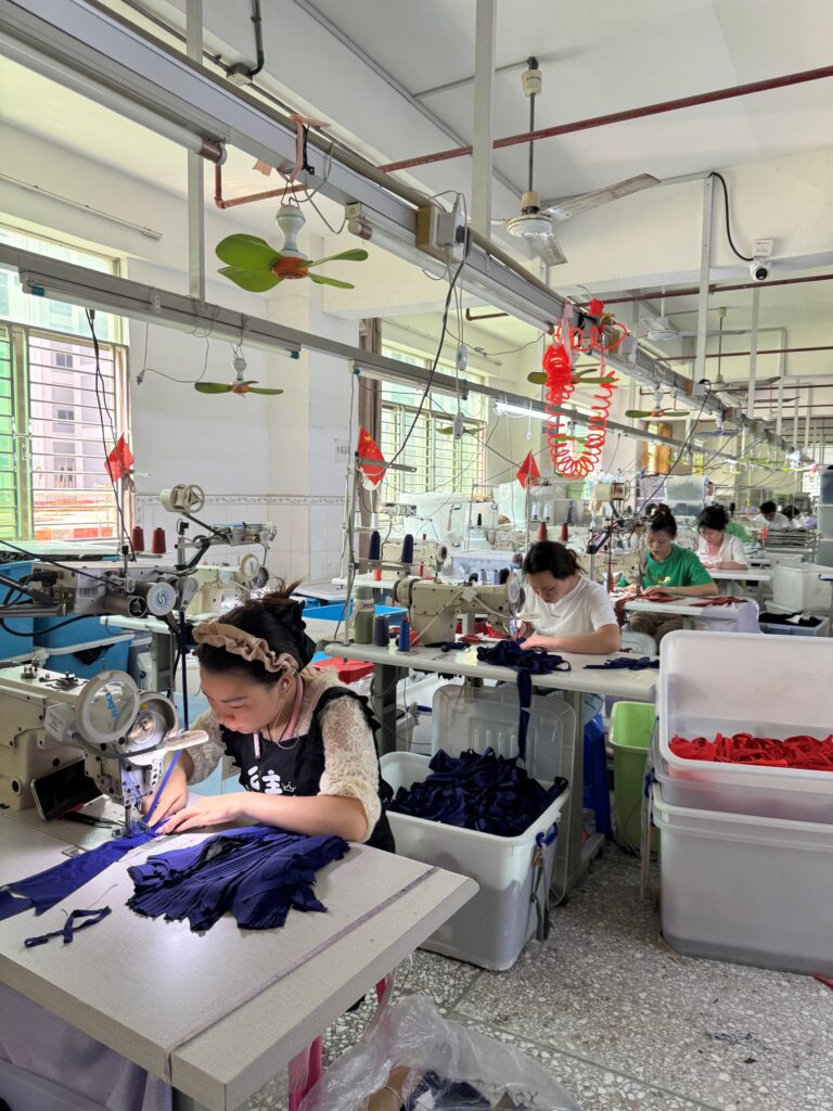 Sewing bra process