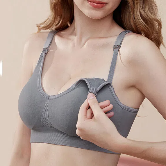 seamless nursing bra