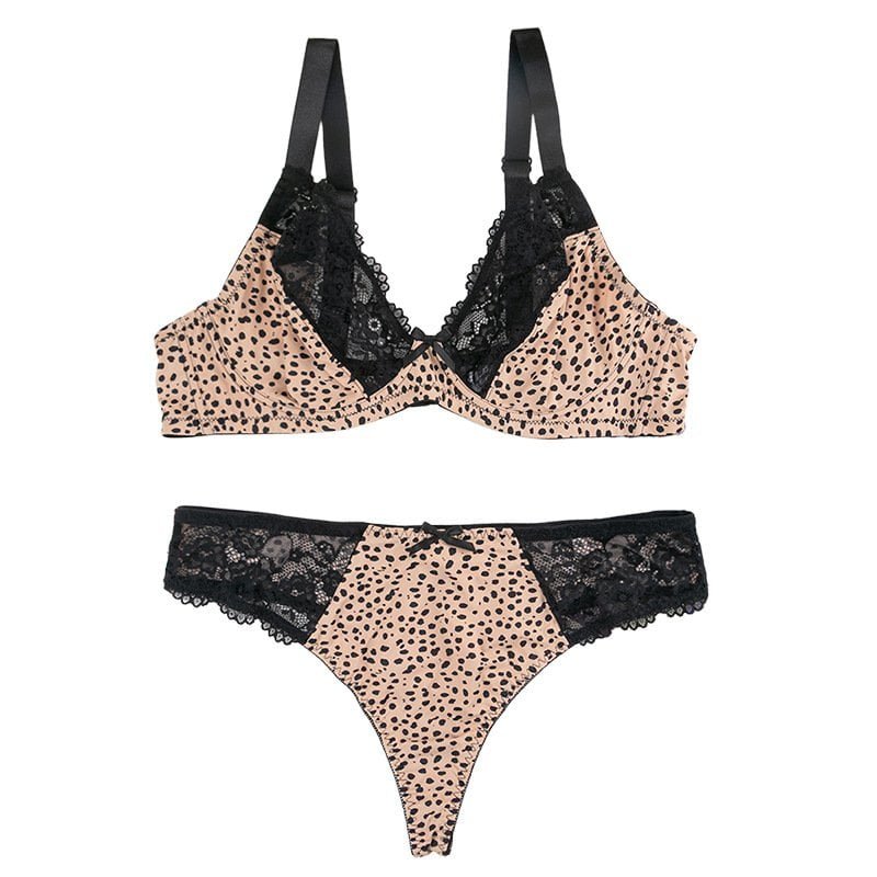 Daily Printed Bra Set