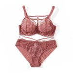 Lace Plus Size Bra Set