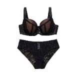 Lace Plus Size Bra Set