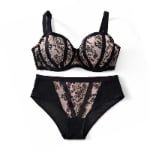 Lace Plus Size Bra Set