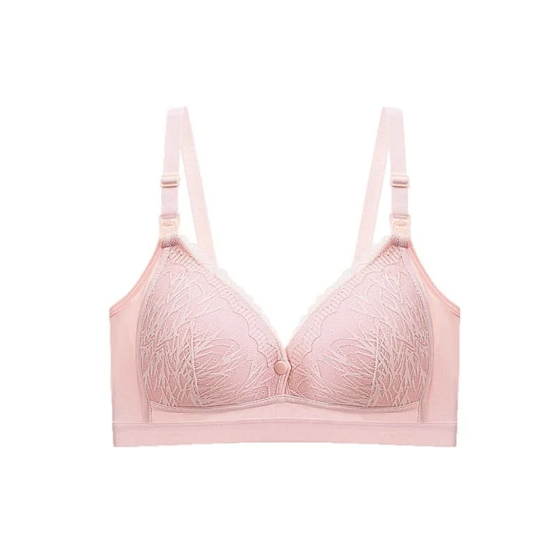 Lace Sewn Nursing Bra