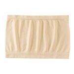 Seamless strapless top