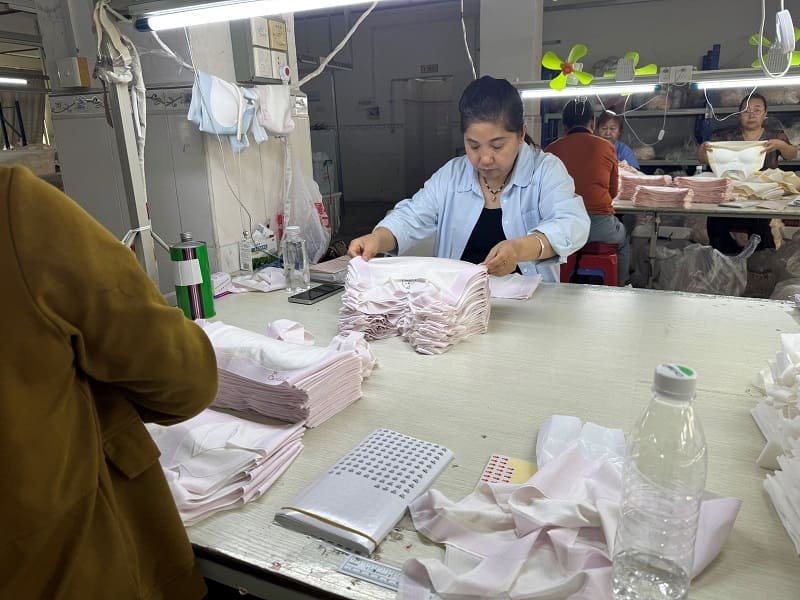 Quality control inspection process