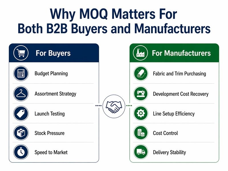 Why MOQ matters for both buyers and manufacturers