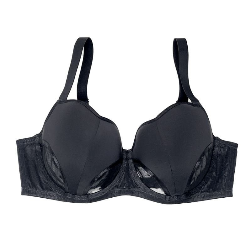 Cut-and-Sew Plus Size Bra