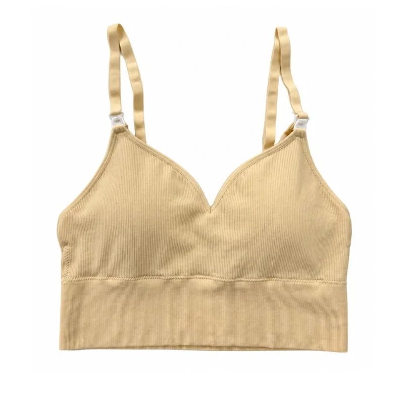 Seamless Knitted Nursing Bra Collection